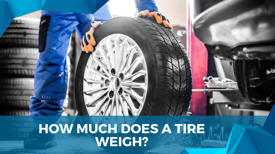 how much does a tire weigh