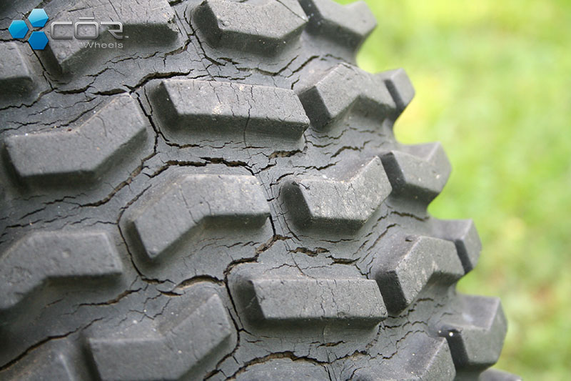 Cracks tires