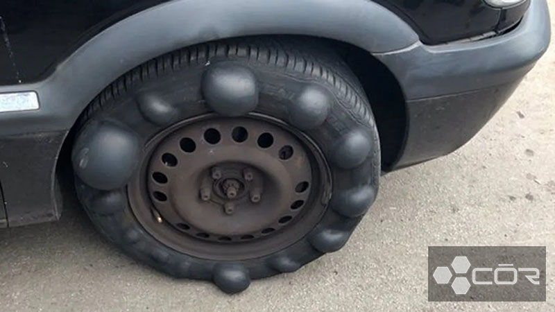 Is A Tire Sidewall Bulge Safe to Drive