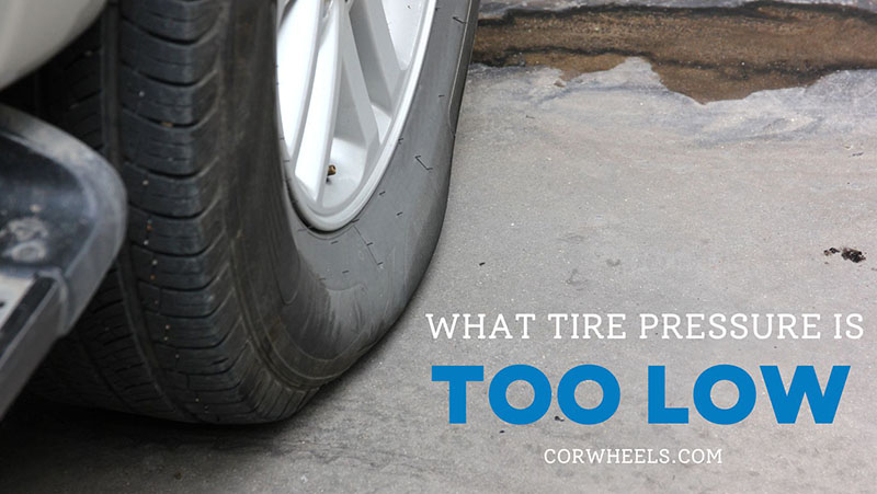 Tire pressure too low