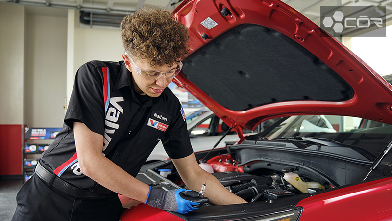 Instant oil store change