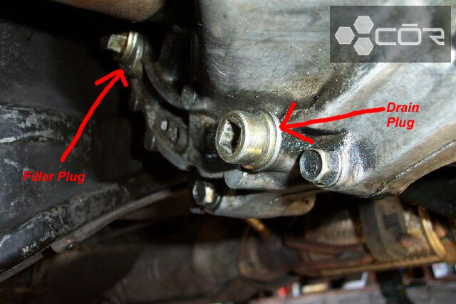 Find The Plug for Transmission Fill