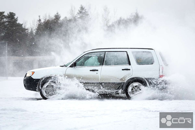 Four Wheel Drive in snow