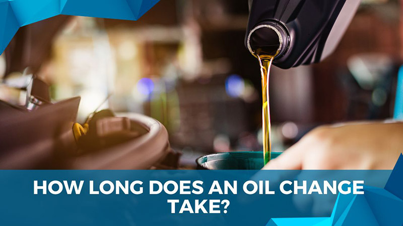 How long does an-oil change take
