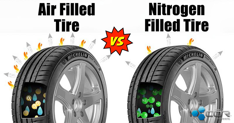 Nitrogen versus Air Tires