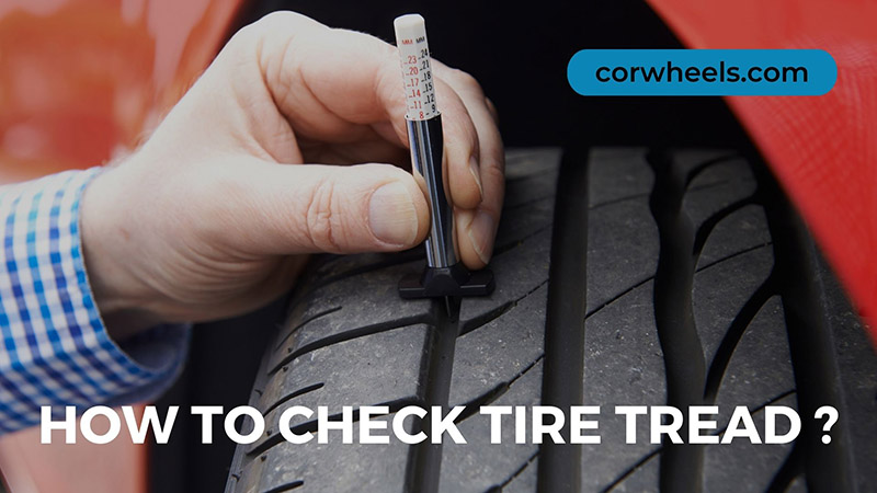 how to check tire tread