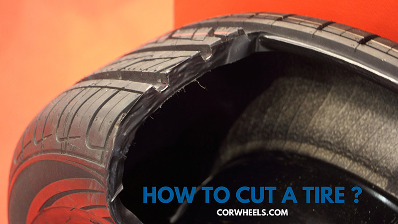 how to cut a tire