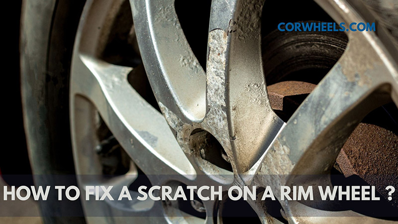 fix a scratch on a rim wheel