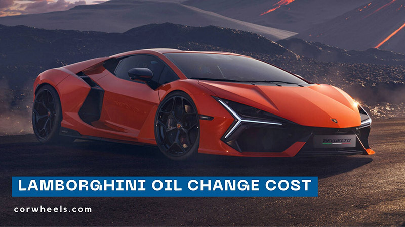 lamborghini oil change cost
