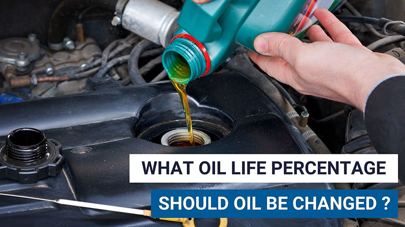oil life percentage should oil be changed