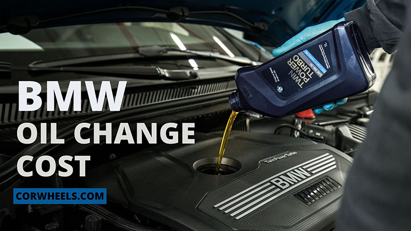 bmw oil change cost