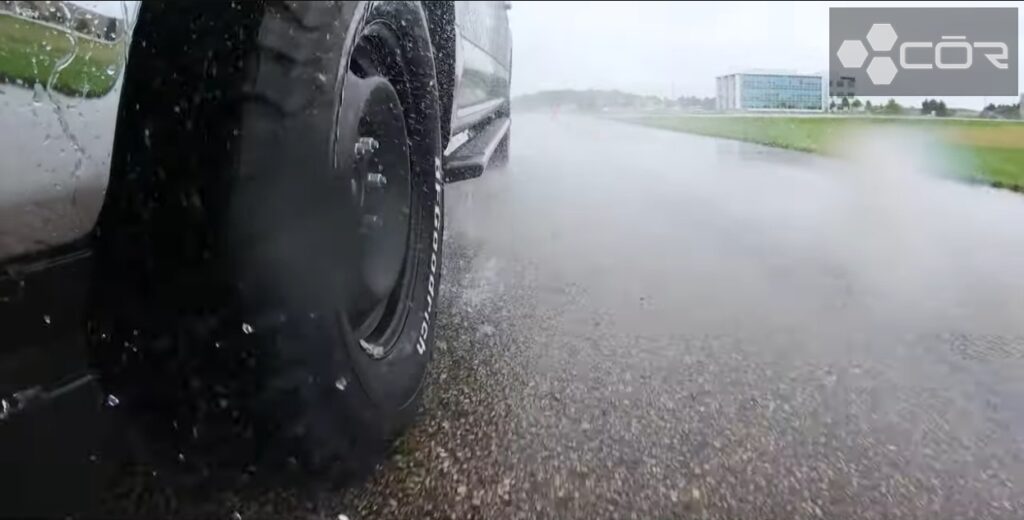 BFGoodrich All-Terrain TA KO2 wet test