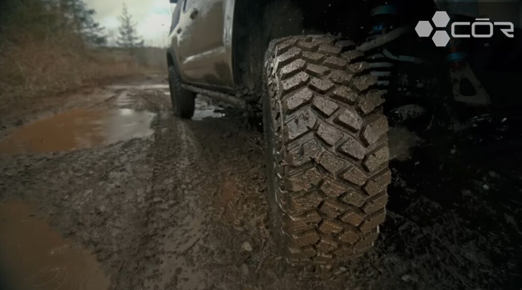 Firestone Destination MT2 mud test