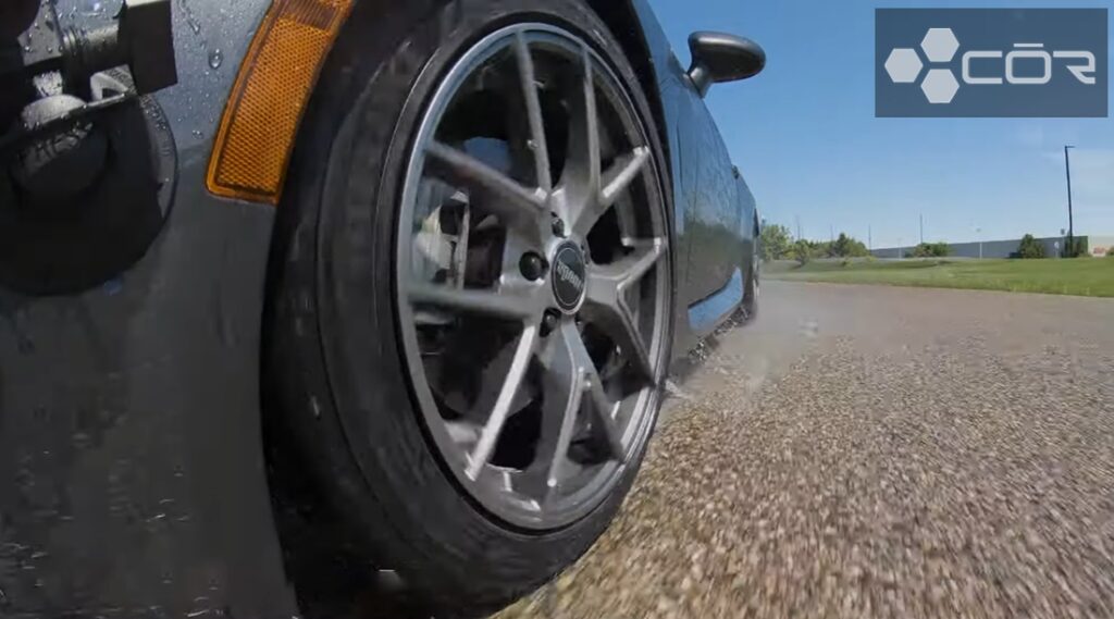 Goodyear ComfortDrive wet test