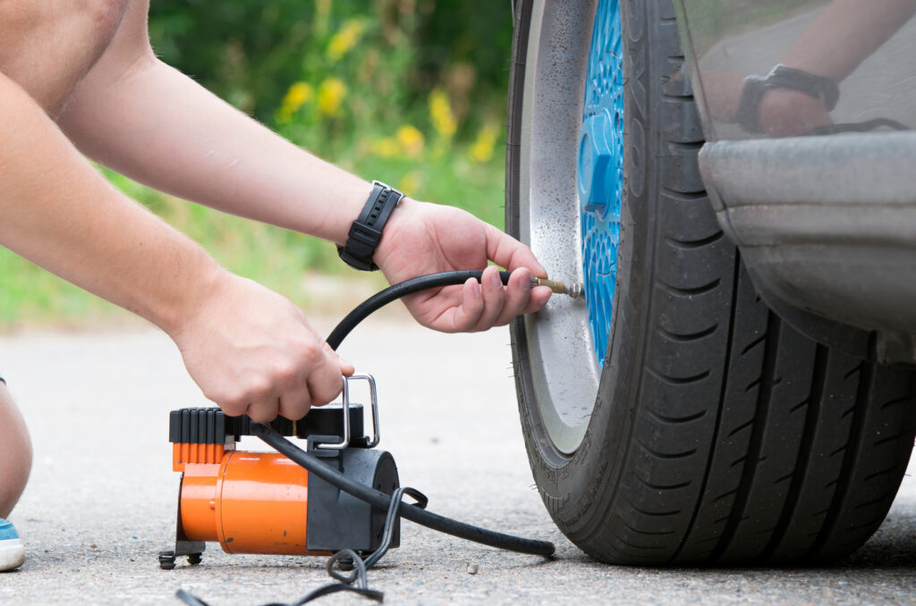 air pump tire