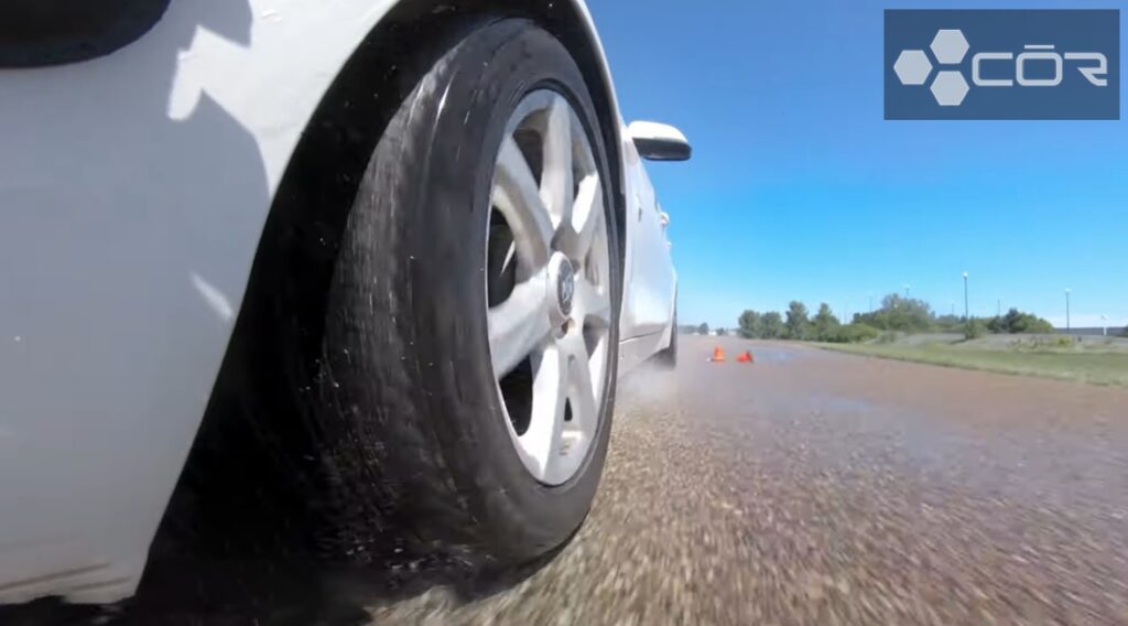 Bridgestone Turanza QuietTrack wet test