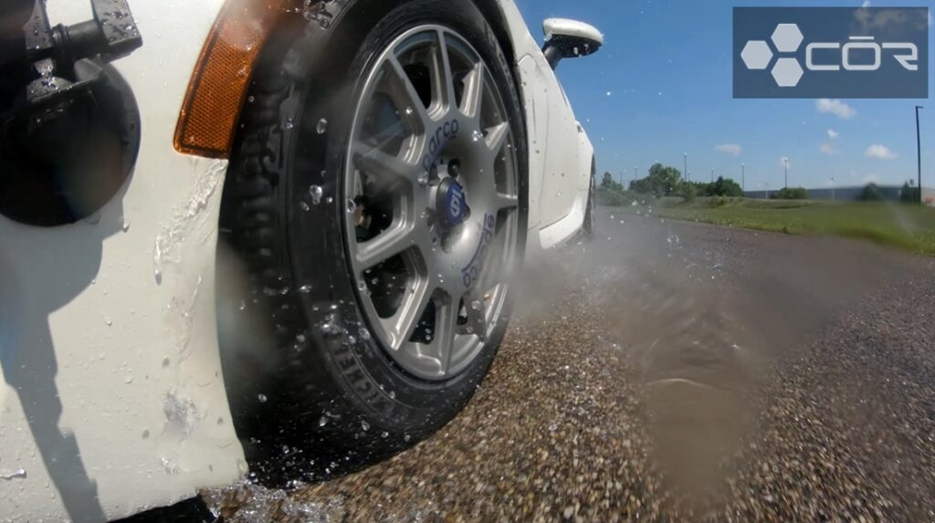 Michelin Defender2 wet test