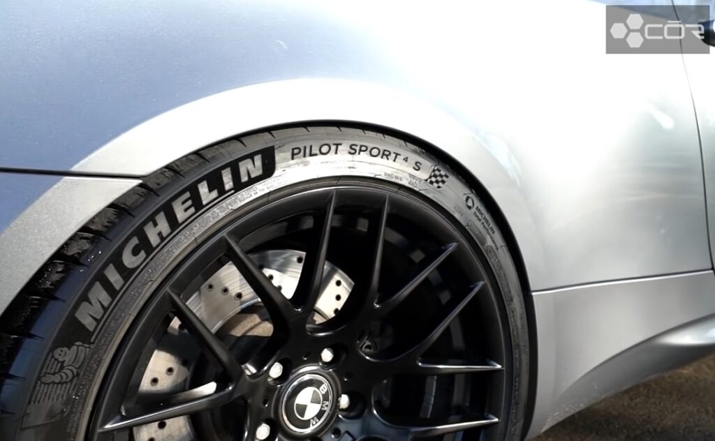 Michelin Pilot Super Sport dry test