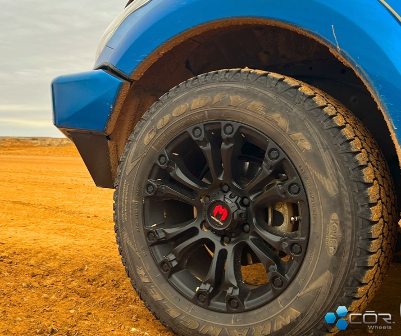 Goodyear Wrangler All-Terrain Adventure on dirt