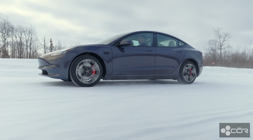 Michelin Primacy MXM4 snow test