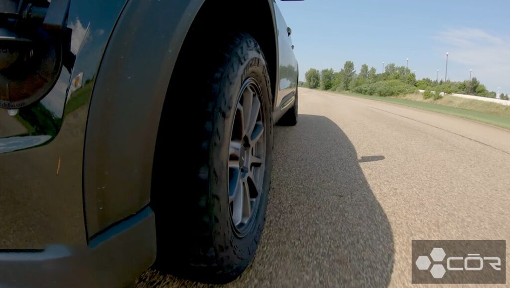 Mickey Thompson Baja Boss AT dry test