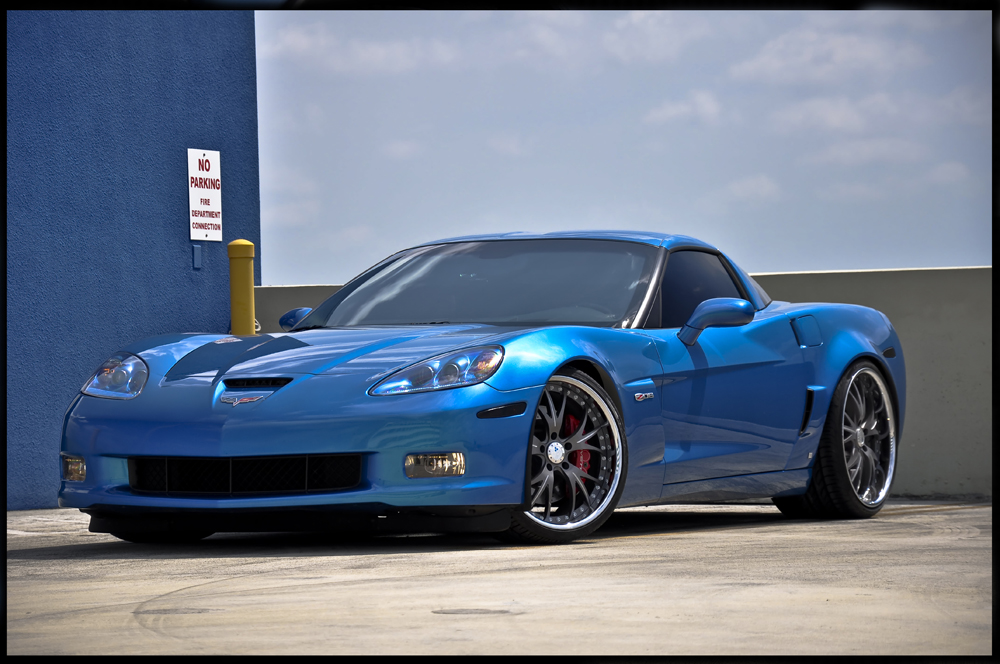 C6 Z06 on 20F and 21R Trident in Matte Anthracite (3)