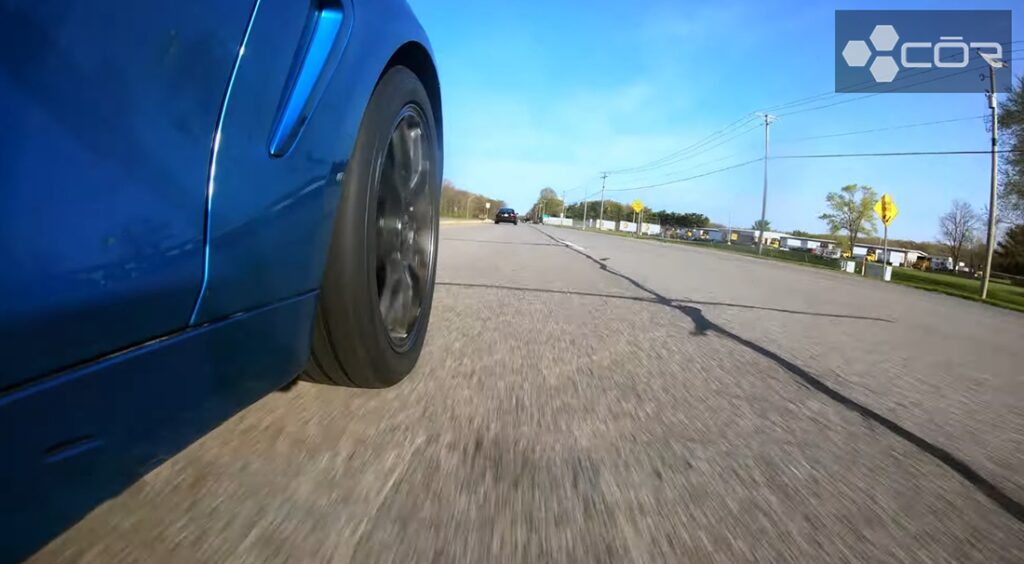 Goodyear Eagle Exhilarate dry test
