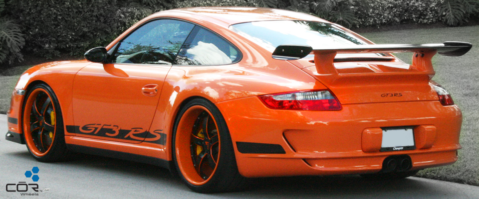 Porsce 997 GT3RS on 20 Concord w Color-matched lips (2)